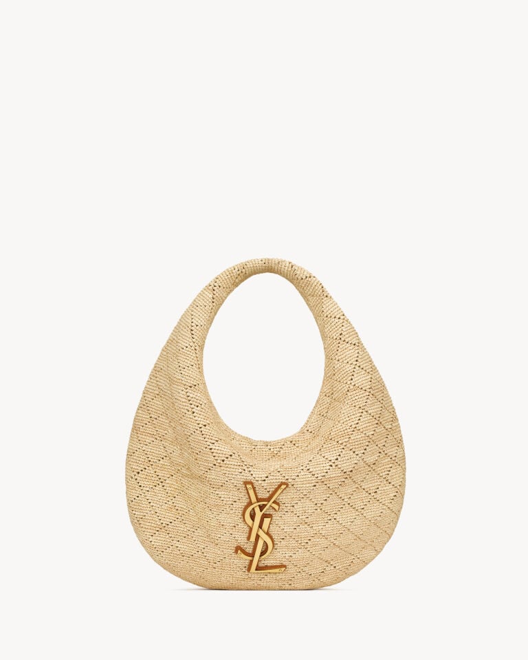 ICARE HOBO IN RAFFIA