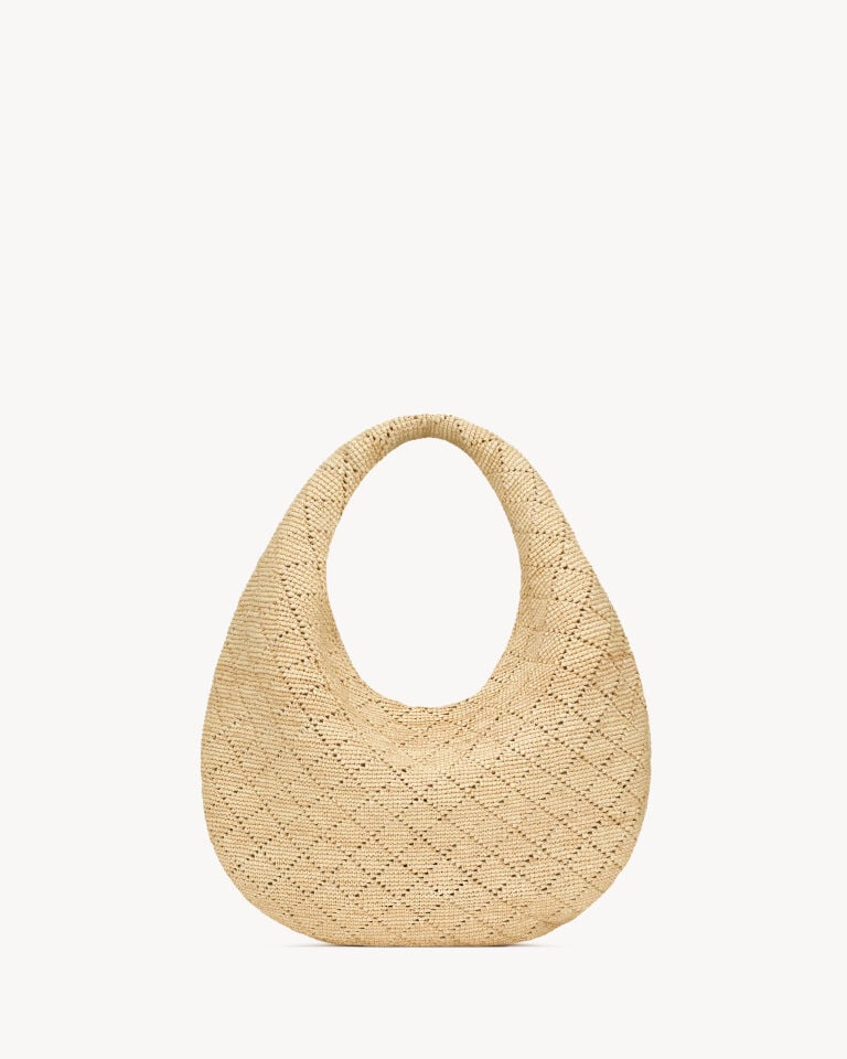 ICARE HOBO IN RAFFIA