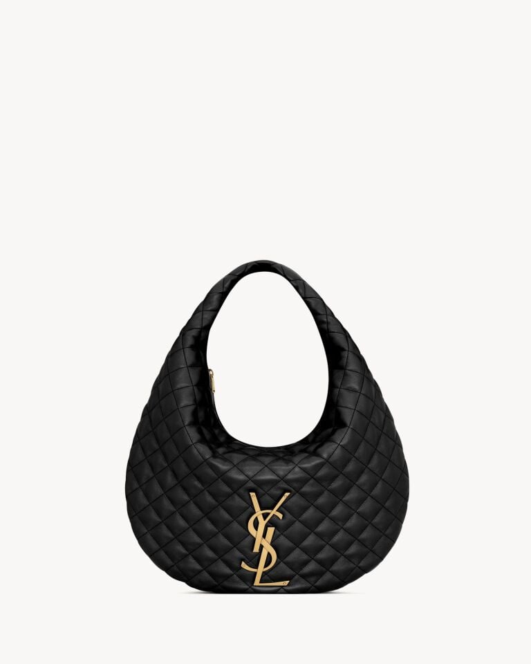 ICARE HOBO IN QUILTED NAPPA