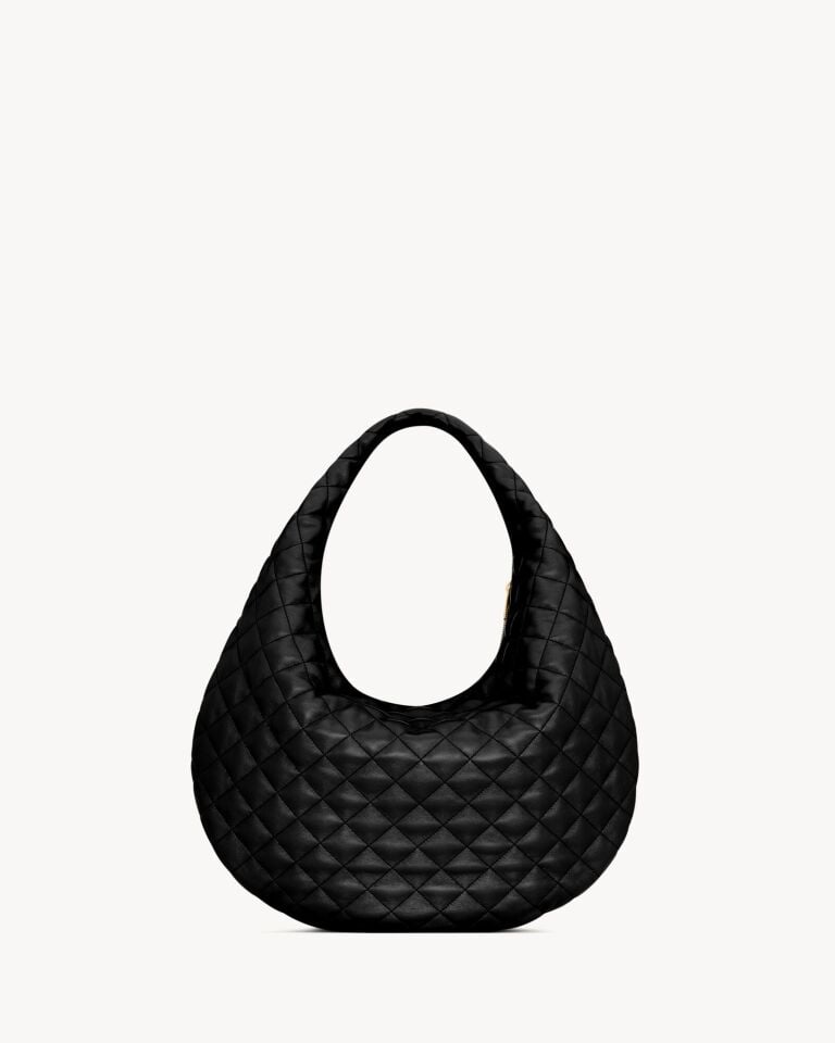 ICARE HOBO IN QUILTED NAPPA
